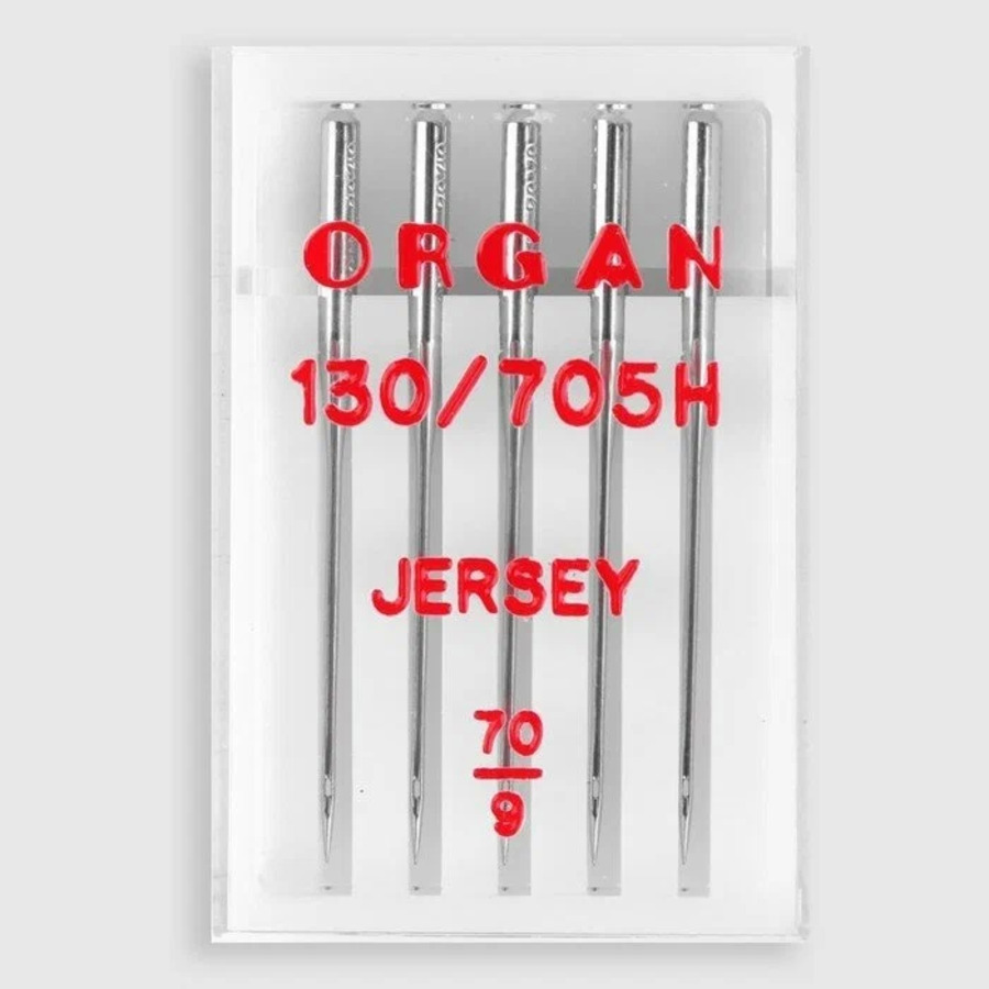 Иглы Organ Джерси № 70, 5 шт.